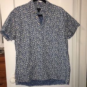 Men’s J. Crew Quarter Button Shirt